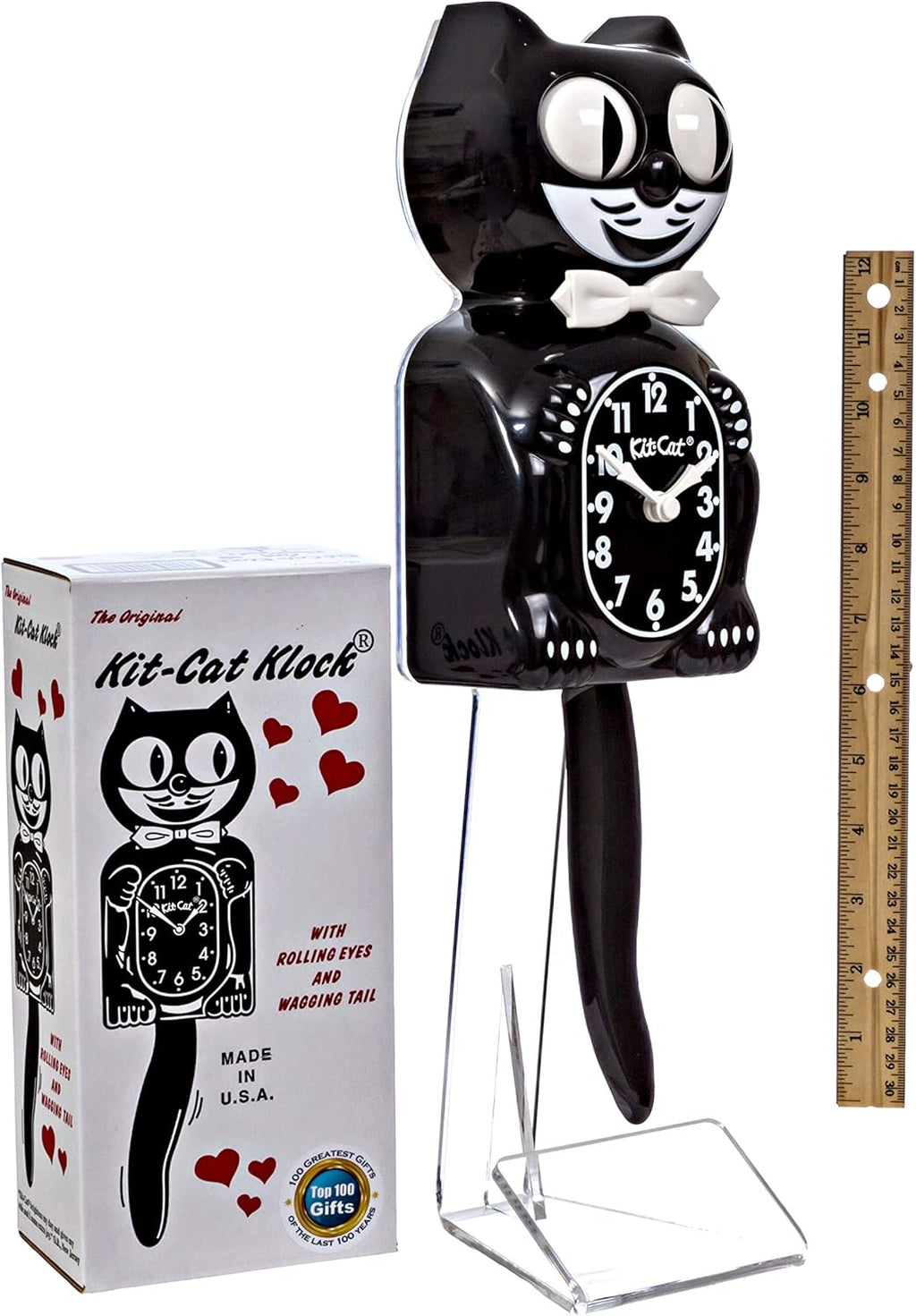 Classic Black Gentlemen Wall Clock